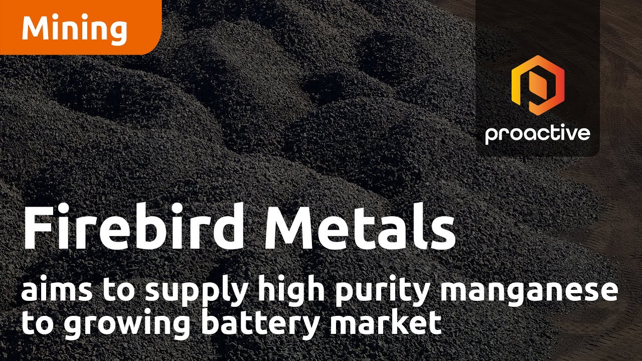 Firebird Metals aims to supply high purity manganese to growing battery market