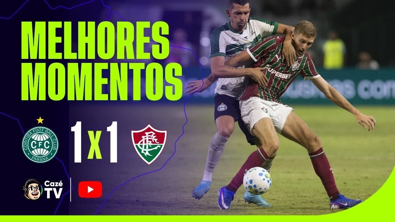 MELHORES MOMENTOS: CORITIBA 1 X 1 FLUMINENSE | 10ª RODADA DO BRASILEIRÃO