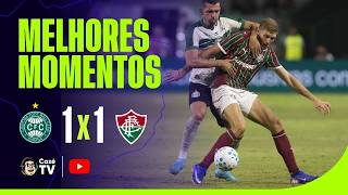 MELHORES MOMENTOS: CORITIBA 1 X 1 FLUMINENSE | 10ª RODADA DO BRASILEIRÃO