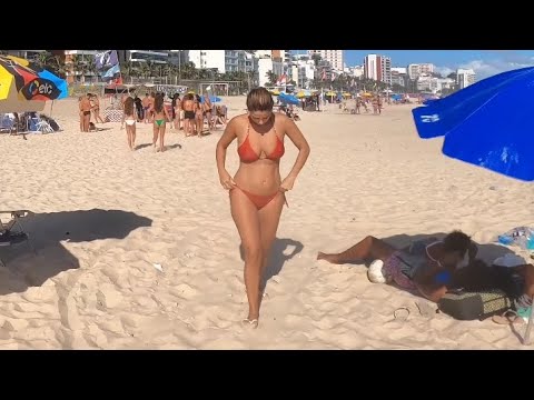 🇧🇷 Rio De Janeiro Leblon Beach Brazil