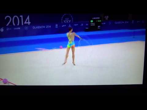 Danielle Prince Hoop Commonwealth Games 2014