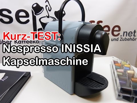 Kurz-Test: Nespresso INISSIA Kapselmaschine