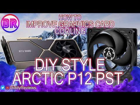 DIY Graphics Card Cooler - Arctic P12 PST  "Review"