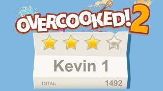Overcooked 2. Kevin 1. 4 stars. 2 player Co-op