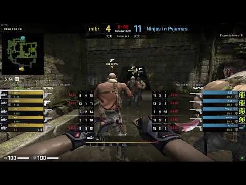 Pov boltz (19/19) CS GO DEMO - ANCIENT - 8 MIBR VS 16 NIP (Gamers Without Borders 22/06/2021)