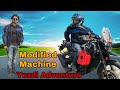 Modified Machine 🏍️ my Yezdi Adventure 🖤|| Javed Mukhiya ji vlog Surjapuri comedy || Bindas fun hero