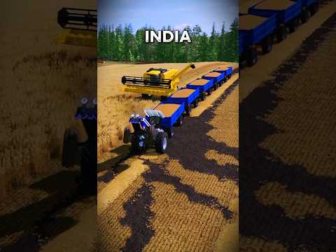 NOOB VS PRO VS INDIA 🚜 | FS22 #farming #farmingsimulator22 #fy #fyp #shorts