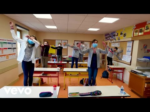 Aldebert - Corona Minus, la chanson des gestes barrières pour l'école (Clip officiel)