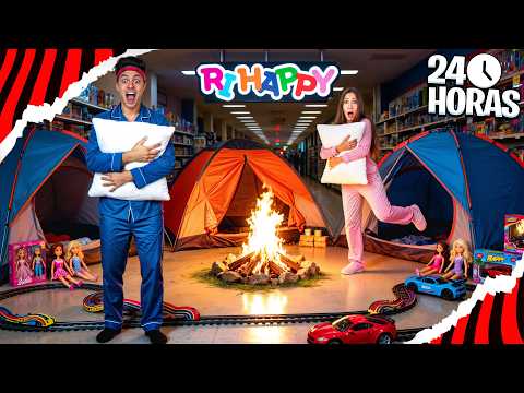 PAJAMA PARTY AT THE TOY STORE!