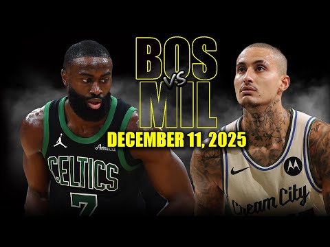 Boston Celtics vs Milwaukee Bucks Full Game Highlights – December 11, 2025 | NBA Season