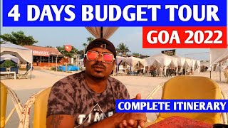 4 दिन में गोवा घूमे | Goa Budget Tour  Itinerary  | North Goa & South Goa | Stay, Place, Activities