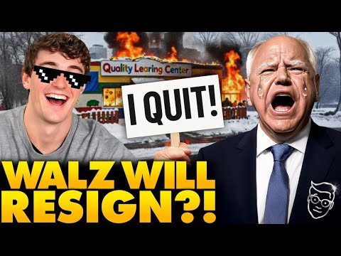 🚨Tim Walz to RESIGN as Governor After Somali Fraud EXPOSED, Bombshell Report Claims: ‘Indictments…’