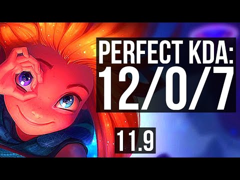ZOE vs SERAPHINE (MID) | 12/0/7, Quadra, Legendary, 300+ games | BR Master | v11.9
