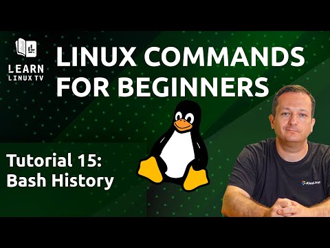 Linux Commands for Beginners 15 - Bash History