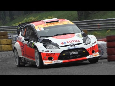 Robert Kubica In Action - Monza Rally Show 2014 - A-Style Team Ford Fiesta WRC