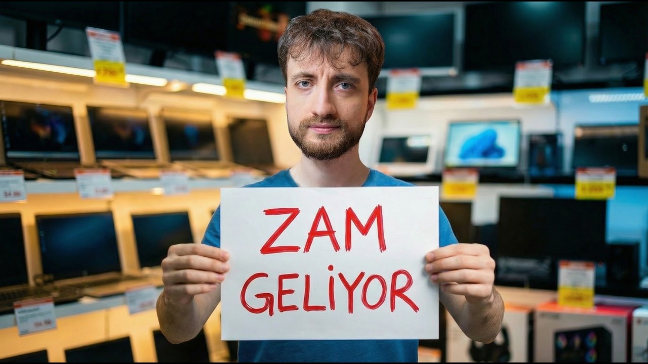 Laptoplara BÜYÜK ZAM GELİYOR! - Teknoloji Raporu