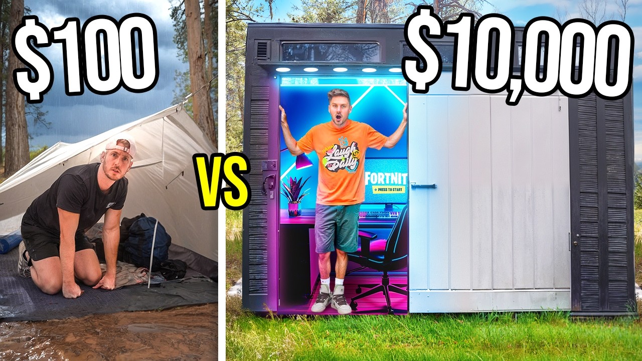 OVERNIGHT SURVIVAL CHALLENGE! *Costco Items Only*