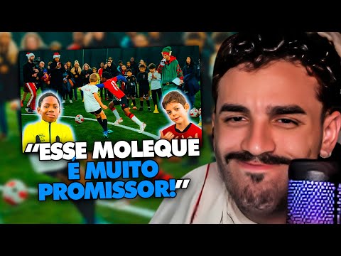 STAG REAGE: KID VINI JR X KID SERGIO RAMOS - 1X1 SUB-10 VALENDO PS5 | Clipes do Stag