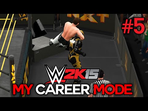 WWE 2K15 My Career Mode - Ep. 5 - "FALLS COUNT ANYWHERE!" [WWE MyCareer XBOX ONE/PS4 Part 5]