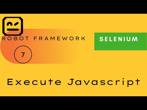 7 Input Text And Click Button Using Execute Javascript Selenium Robot Framework