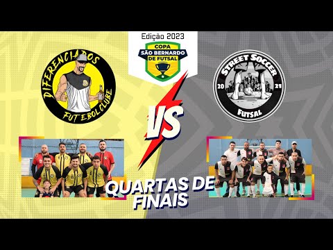 Copa São Bernardo de Futsal 2023 - Quartas - Diferenciados X Street Soccer - Cat. Masc. Principal