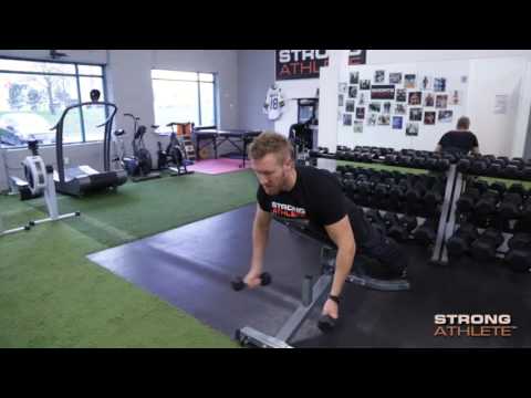 Dumbbell Y Raise on Incline Bench