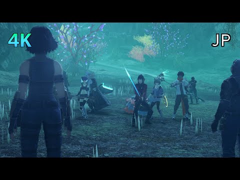 [4K] Xenoblade Chronicles 3 Cutscene 073 – At the Great Sword's Base – JAPANESE