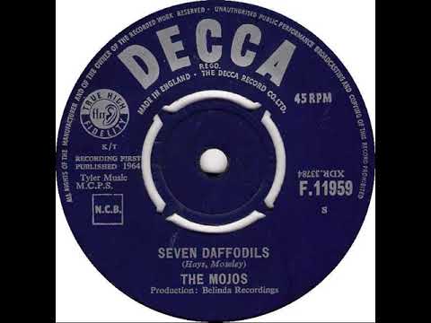 UK New Entry 1964 (198) The Mojos - Seven Daffodils