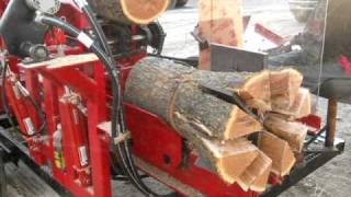 Homemade Firewood Processor Detroit Diesel Powered