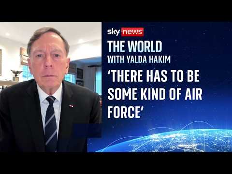 'Air power alone is not going to bring down a regime', says General David Petraeus