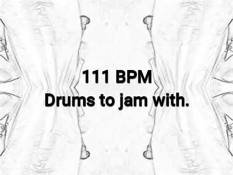 111 BPM drums