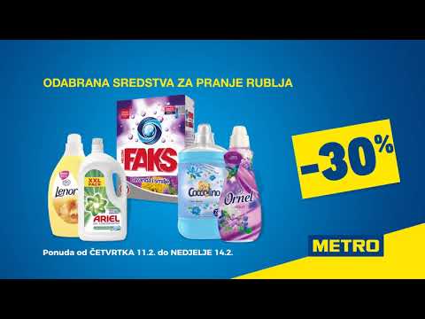 METRO vikend akcija 11. - 14.2.