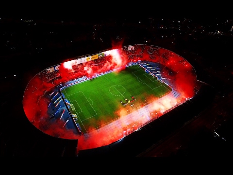 "La increíble salida del América de Cali Vs Junior 3-1 Liga Ãguila 2017" Barra: Baron Rojo Sur • Club: América de Cáli