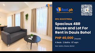 Spacious 4BR House and Lot For Rent in Dauis Bohol reel