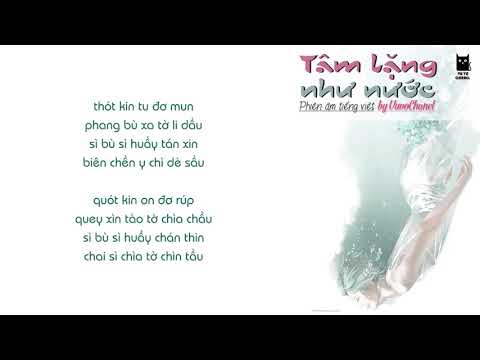 [ Phiên âm tiếng việt ] Tâm lặng như nước - Ice Paper -  HOT TIKTOK
