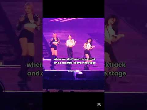 Babymonster saying no to backtrack even when Rora leave the stage #babymonster#shorts#hellomonsters