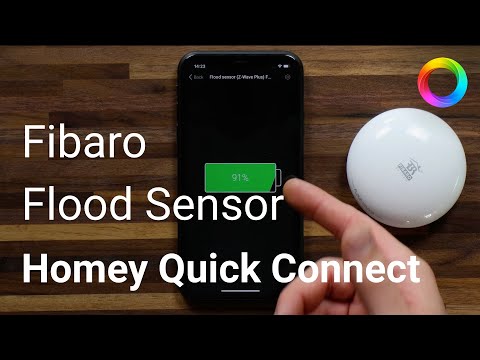 Fibaro Flood Sensor Z-Wave | Homey Quick Connect