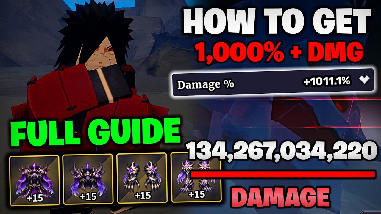 The *ULTIMATE* Damage Build Guide in Sailor Piece - How to Get 1000%+ DMG stats & Deal 134 Billion
