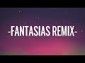 Rauw Alejandro Fantasías Remix Letra Lyrics Anuel AA Natti Natasha Farruko Lunay
