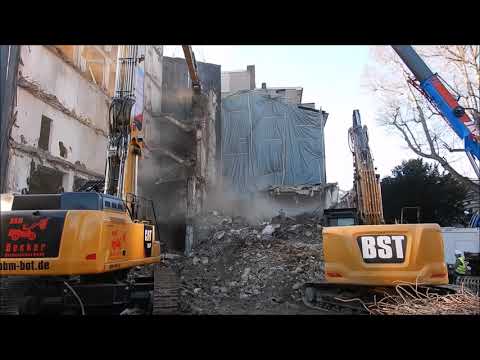 Bagger CAT 352 und CAT 329GC  Abriss - (21 01 2020 a1lle) Da meckert keiner wegen dem Titel...