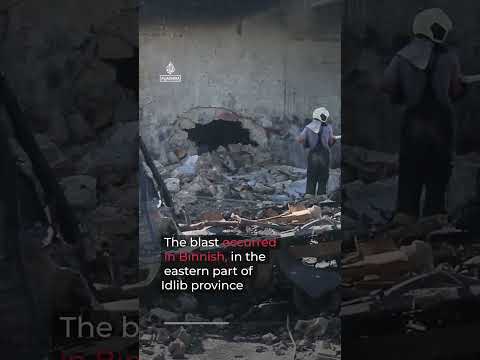 Munitions vehicle explodes killing five in Idlib