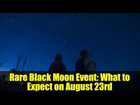Rare Black Moon Event: What to Expect on August 23rd | Lunar Phases Explained