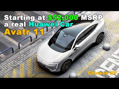 Thumbnail for Chinese EV: Avatr 11, a real Huawei car, starting at $52,000, 0-100km/h in 3.98 sec by Car