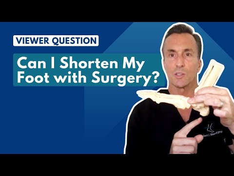 Big Toe Shortening Surgery Hallux IP Joint Fusion