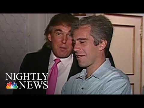 Newly-Surfaced Video Offers Glimpse Into Trump And Epstein's Past Relationship | NBC Nightly News