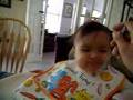 Baby Faith Eating