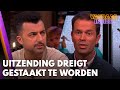 Uitzending Vandaag Inside dreigt gestaakt te worden; Eus gooit bekertje naar Bas | VANDAAG INSIDE