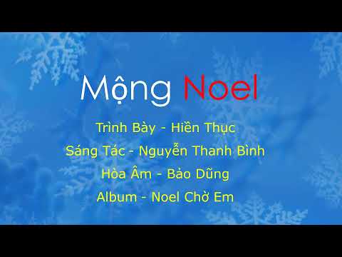Mộng Noel - Hiền Thục