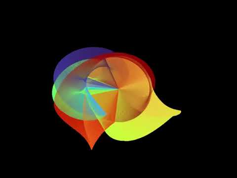 butterfly effect - one million double pendulums