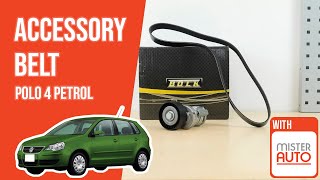 Youtube thumbnail of video "How to replace the accessory belt Polo mk4 1.4 🚗"